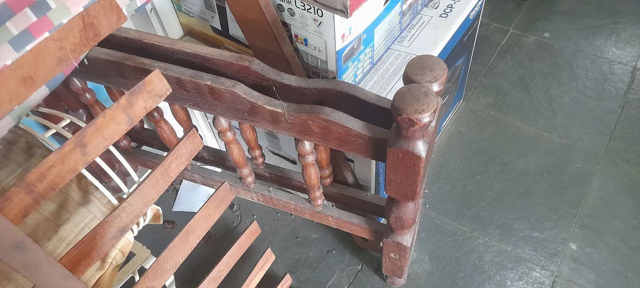 Cama e Colchao de Solteiro Extra Firme Ortobom nunca usados - Foto 3