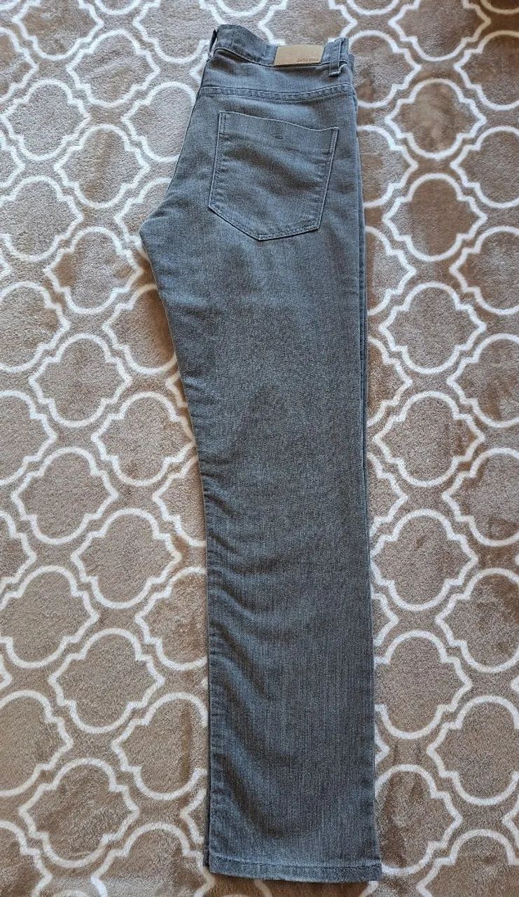 Calça Jeans Cinza Masculina