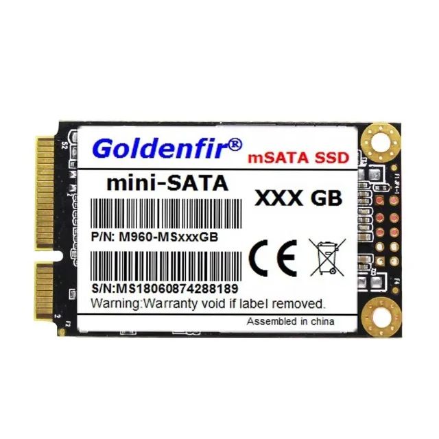 SSD mSATA (mini-SATA) Goldenfir® de 32 GB (5 × 3 cm)