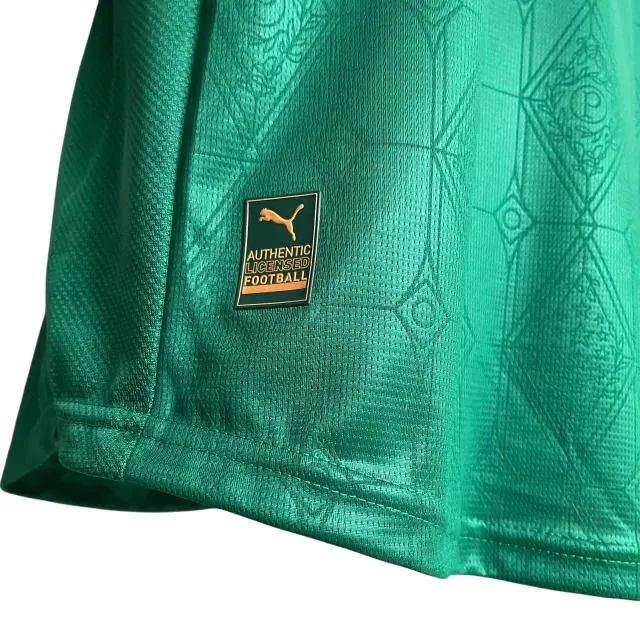 Camisa Palmeiras I 25/26 - Tipo Jogador Puma Masculina - Verde - Foto 3