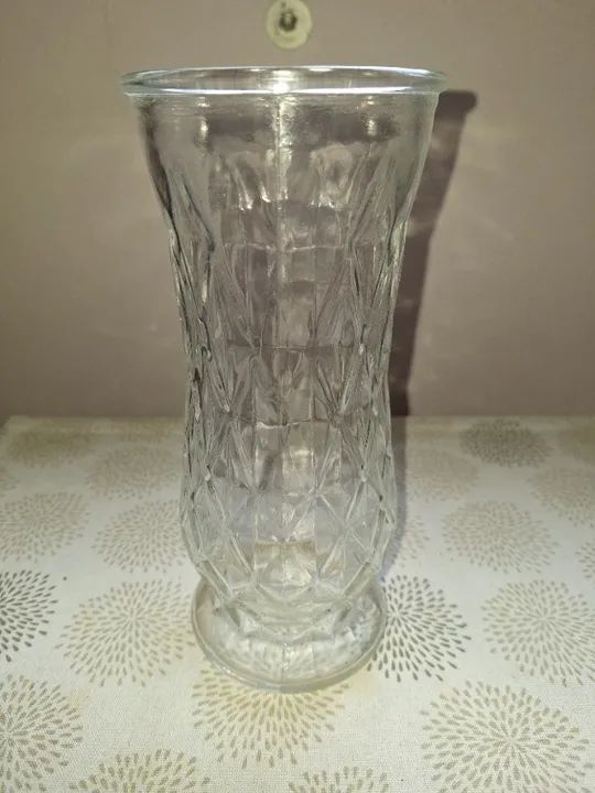 Vaso em vidro transparente - Foto 2