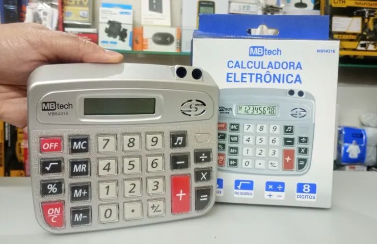 Calculadoras de vários modelos a partir de r$ 17,99 (Leia a descrição)