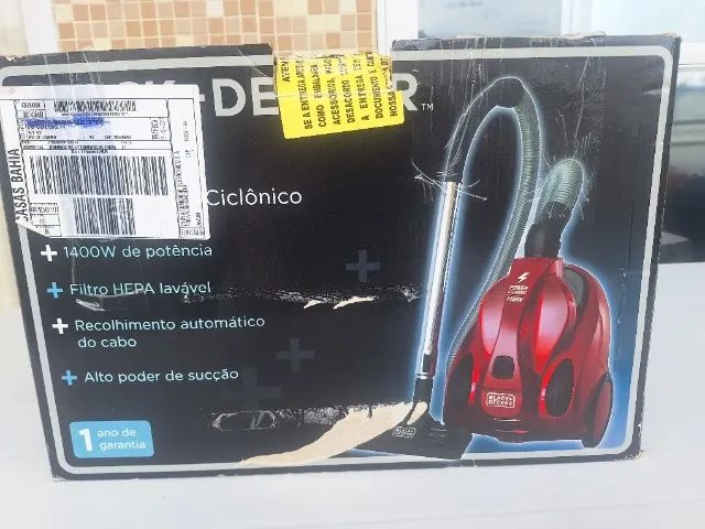 ASPIRADOR DE PÓ BLACK DECKER SEMI NOVO - Foto 2