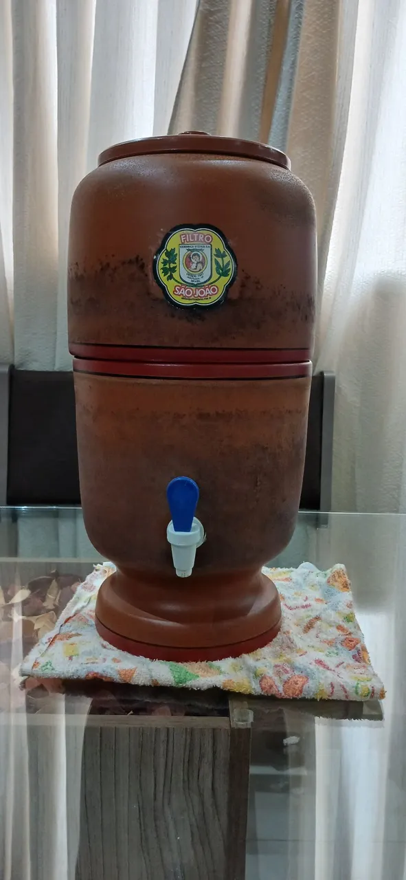 Filtro de água de cerâmica São João