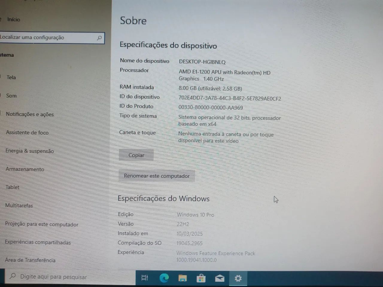 Computador HP all in one omni 110-1100br - Foto 3
