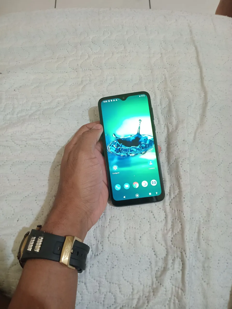 Moto g8 plus conservado 