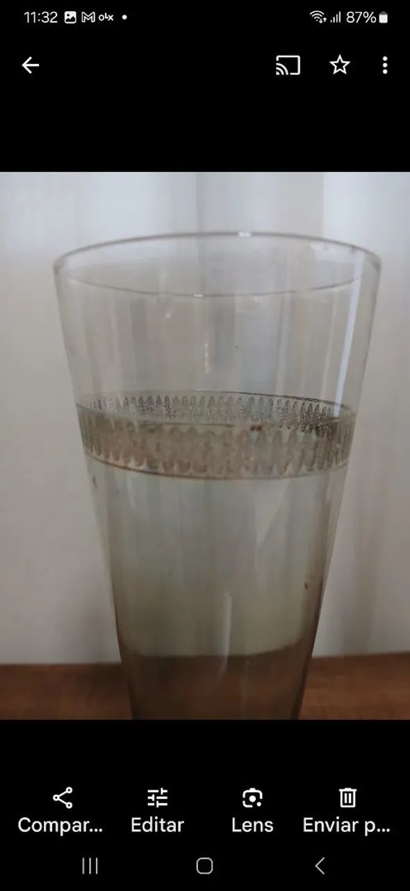 Taça de Cristal Antiga - Foto 2