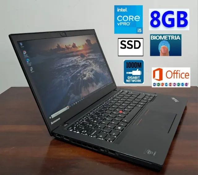 Notebook Lenovo ThinkPad T Series 440s Core I5 Ram 8 Gb Biometria