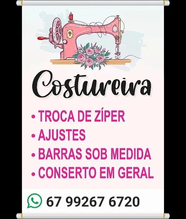 COSTUREIRA (PARCERIA COM LOJAS DE ROUPAS)