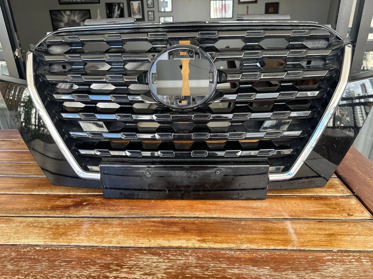 Grade Dianteira Automotiva - Nissan Kicks 2021/2022/2023