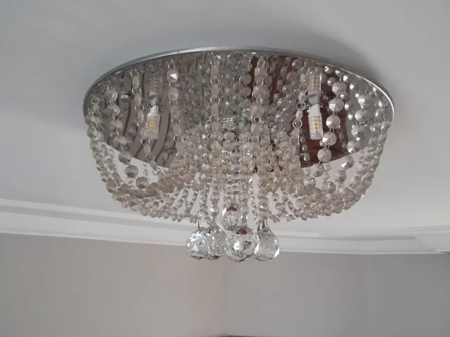 Lustre Pendente 50 Cm Circular em Led