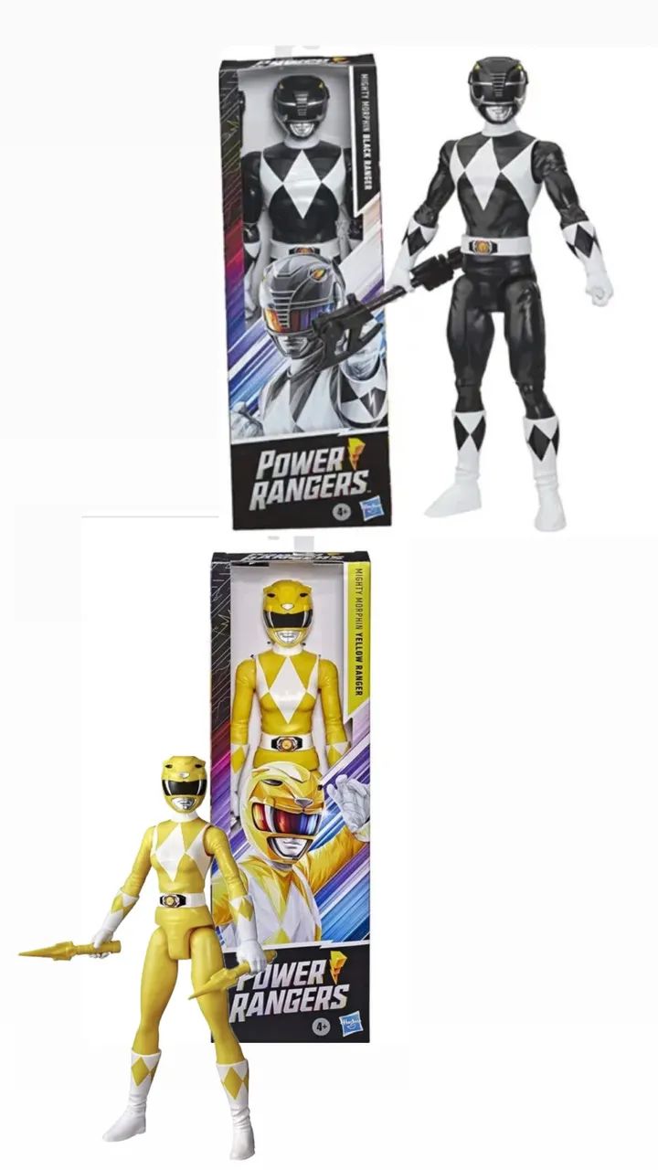 Coleção Mighty Morphin Power Rangers Hasbro - Foto 4