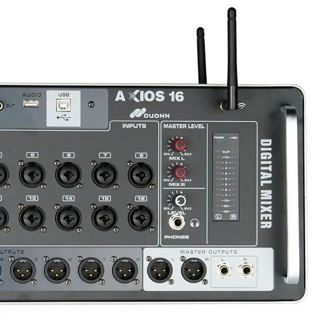 Mesa De Som Digital 16 Canais Duonn Axios 16 Rack - Foto 4