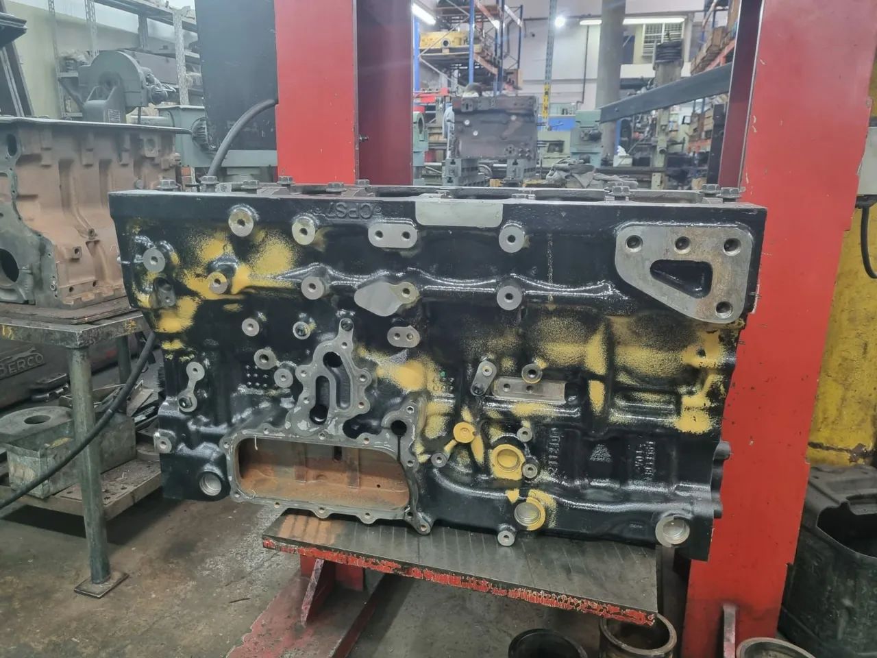 Bloco para o motor C7.1 usado - Foto 4