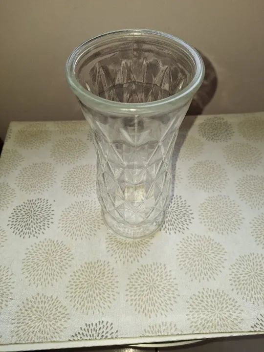 Vaso em vidro transparente - Foto 4