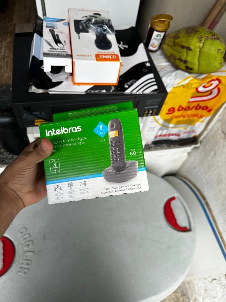 Telefone Sem Fio Intelbras DECT 6.0 - Novo