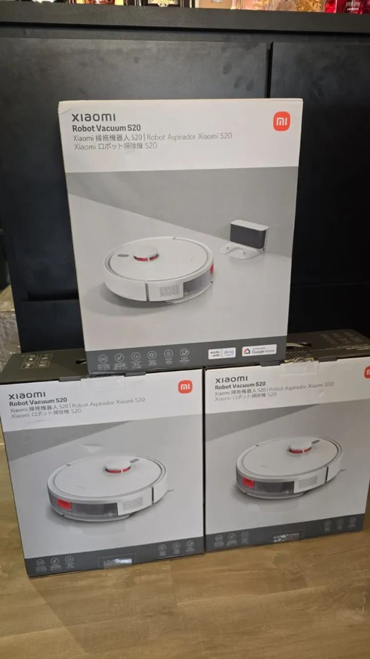 Robô Aspirador - Xiaomi Vacuum S20 bivolt - Novo / Original - Foto 5