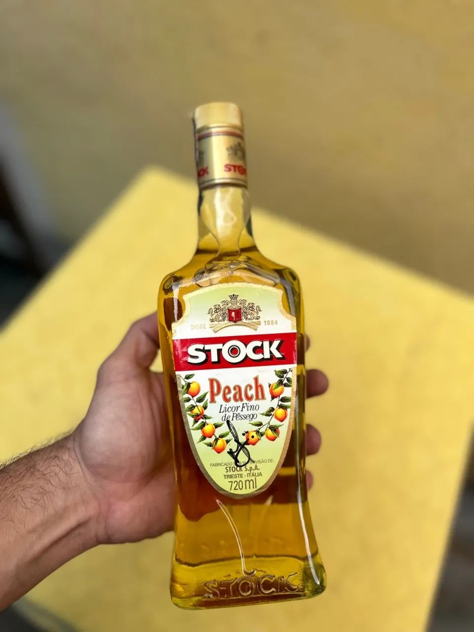 Licor de Pêssego Stock Peach 720ml