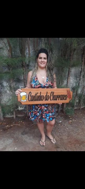 Placa entalhada brasões de família tábuas de churrasco fachada e muito mais - Foto 4