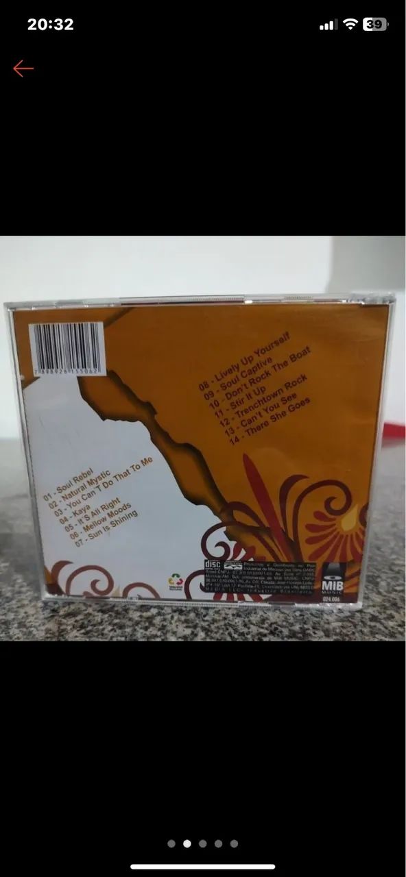CD GOLD EDIÇÃO LIMITADA - BOB MARLEY - Foto 3