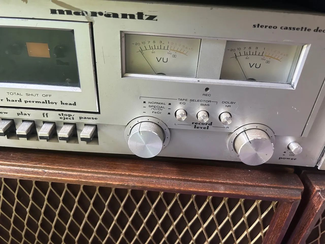 Gravador de fita cassete vintage - Marantz - Foto 5