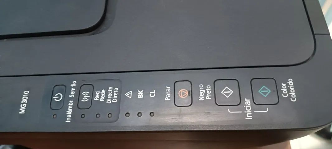 Impressora Canon MG3010 COM DEFEITO - LEIA A DESCRIÇÃO  - Foto 2
