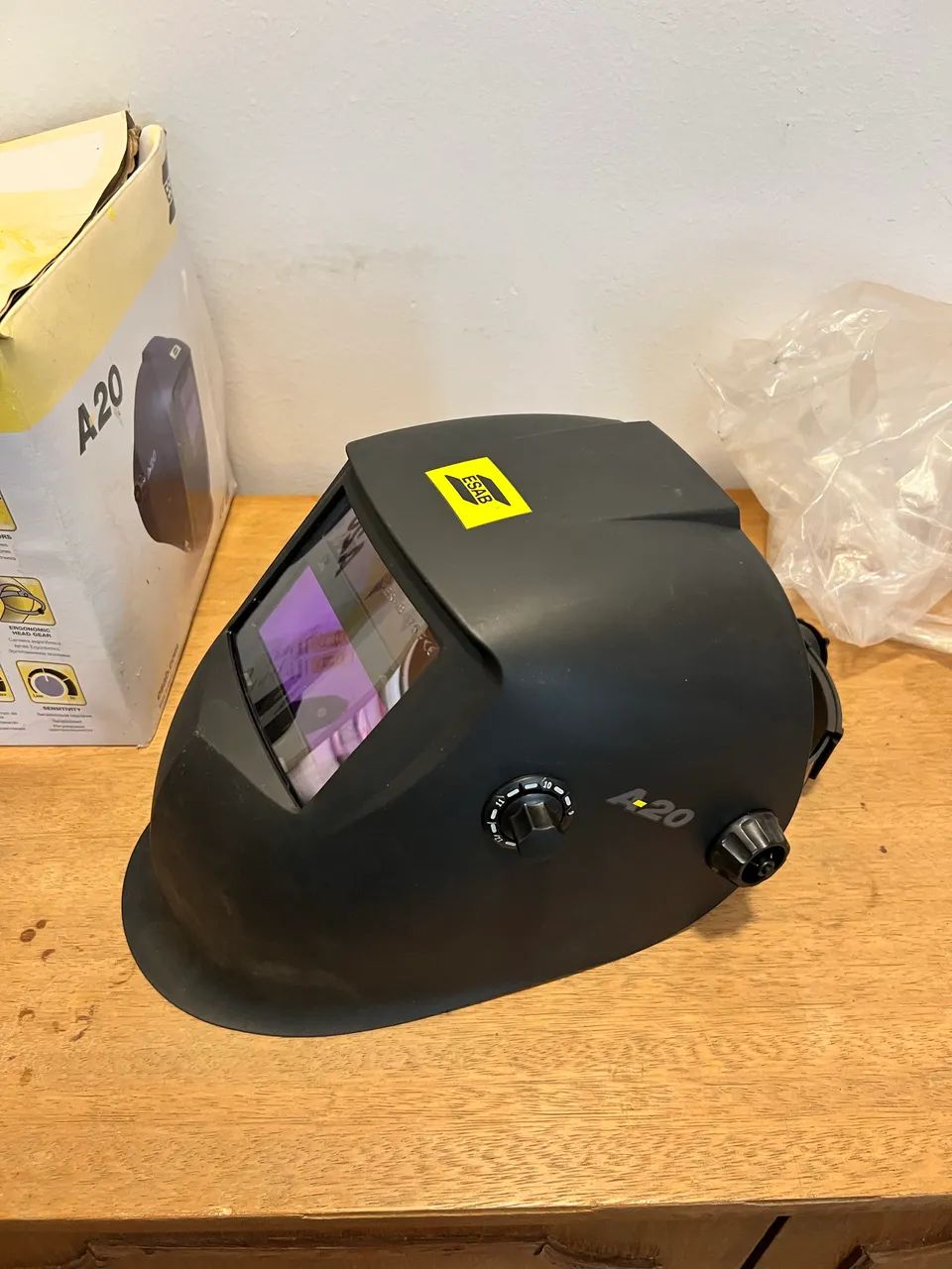 Máscara de Solda Automática ESAB Swarm A20
