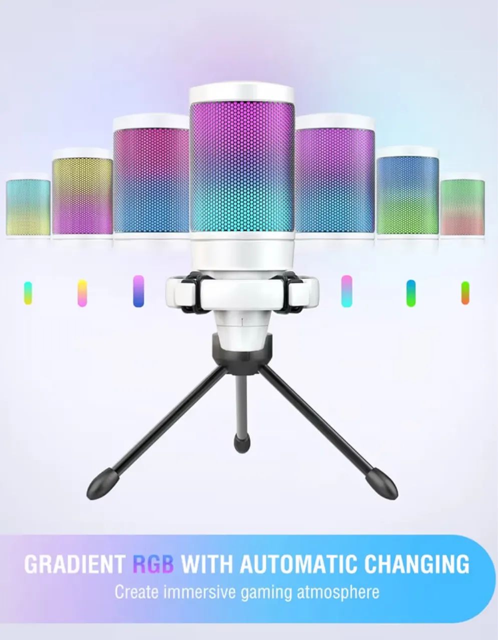 Microfone fifine a6v (Branco). @importech_084 - Foto 3