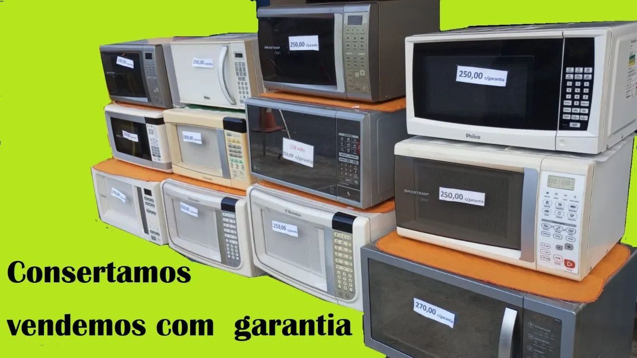 Micro-ondas consertamos e vendemos