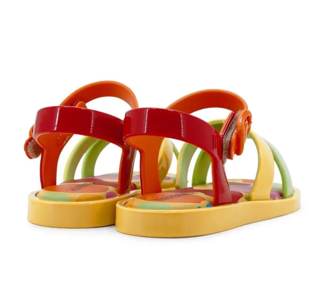sandália mini melissa  colorland, seminova<br><br>tamanho - Foto 3
