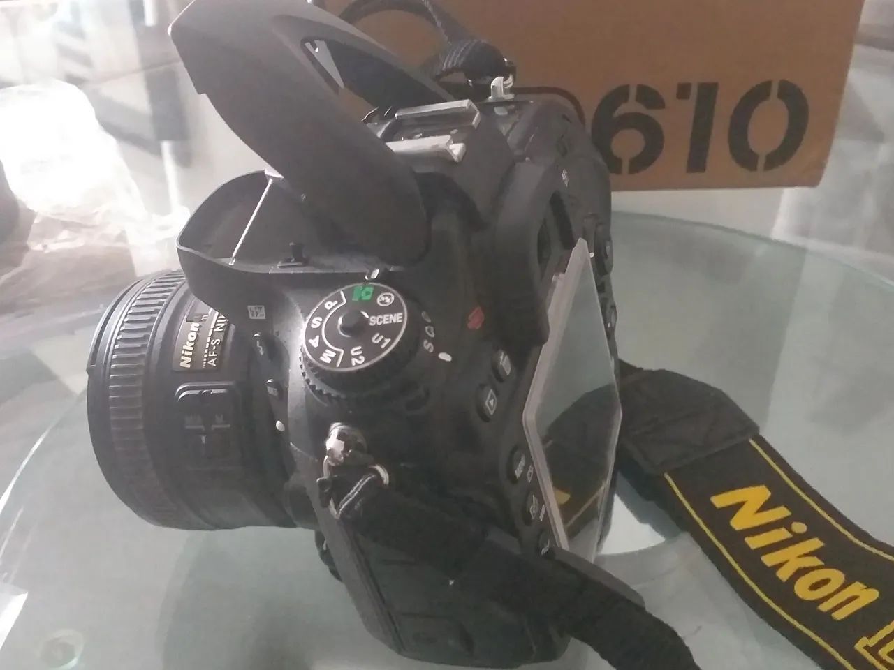 Câmera digital  Nikon D610 - 45.850 cliques+ lente  +2 baterias +carregador, etc... - Foto 3