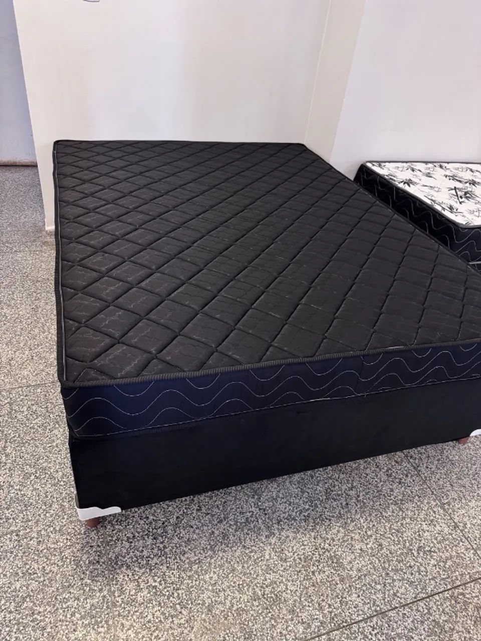 Mega Promoção Box Casal e colchão D33  - Foto 2