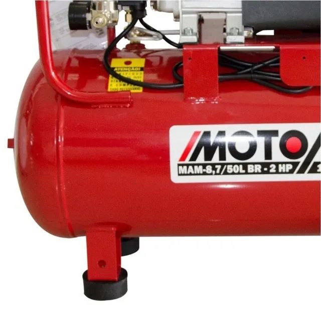 COMPRESSOR 50L MOTOMIL 120LBS 2HP 220V NAC MAM-8,7/50BR  - Foto 3