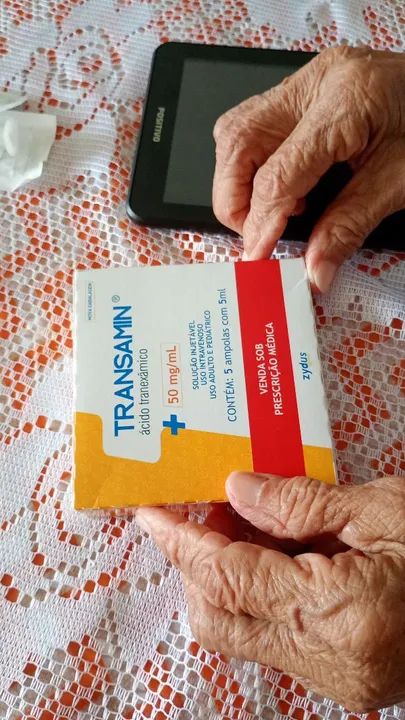 Transamin 50mg/mL - 5 ampolas