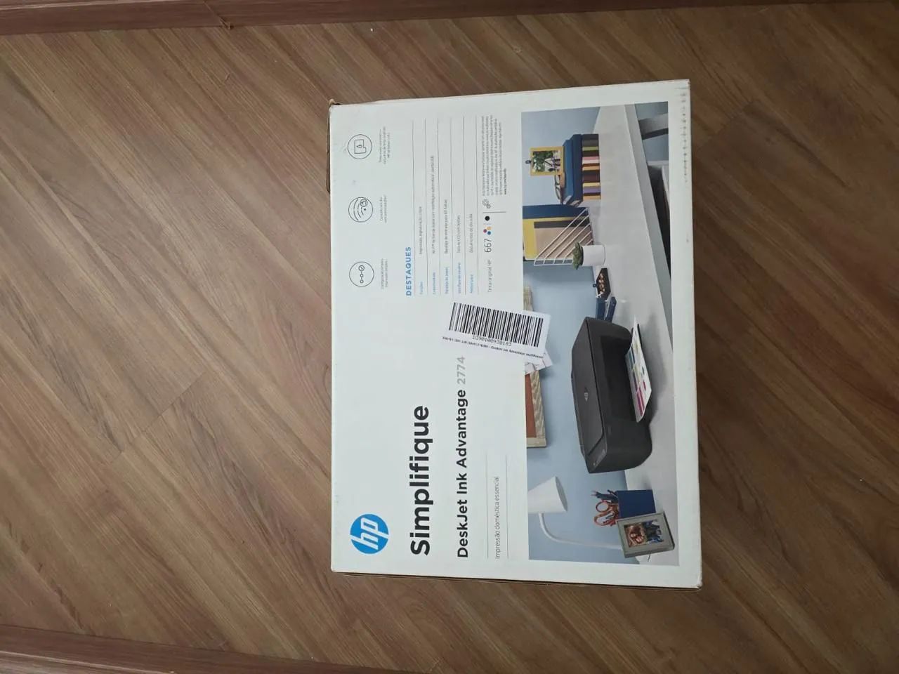 Impressora HP DeskJet Ink Advantage 2774 - Foto 2