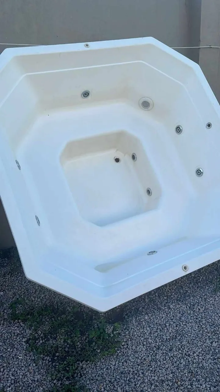 Banheira spa de Hidromassagem Octogonal