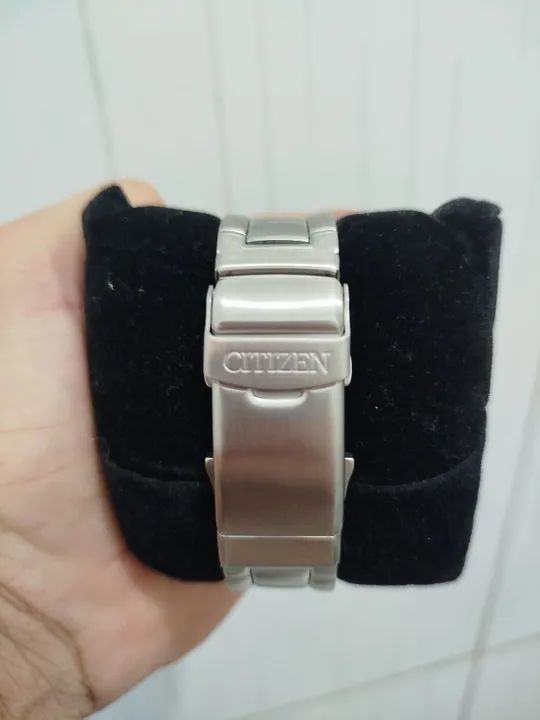 RELÓGIO CITIZEN ECO DRIVE A QUAL BJ2040-55E SEMI-NOVO RARO. - Foto 5