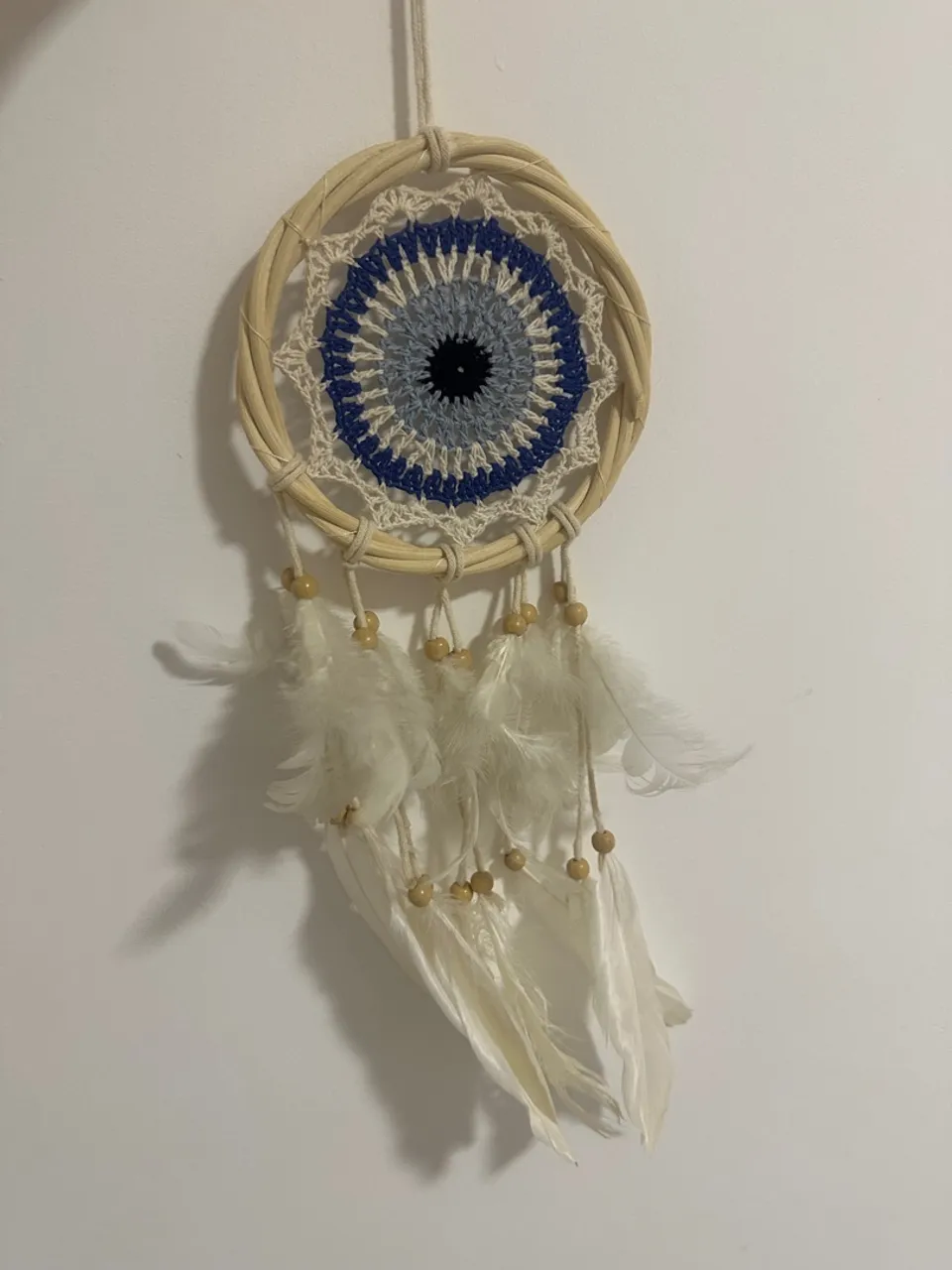 Filtro dos sonhos de crochê