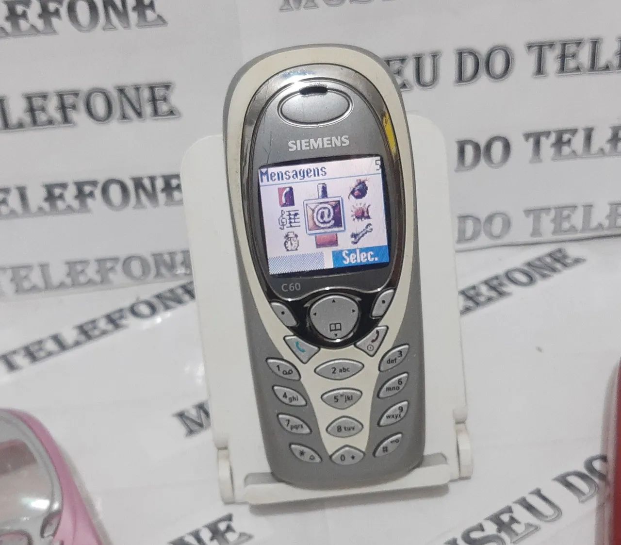  Siemens C60 celular antigo RELIQUIA + capas 