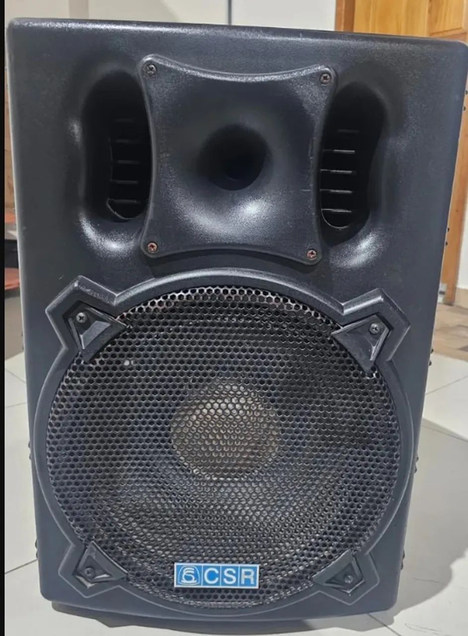 Caixa de Som Ativa Profissional CSR 3000A - 200W RMS (12 Polegadas) + USB/SD - Foto 3