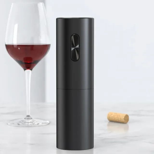 Abridor Vinho Garrafa Automático Elétrico Saca Rolha Pilha - Foto 2