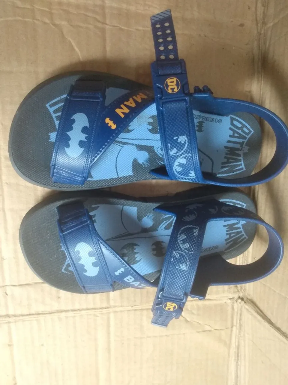 Sandálias Batman Infantil marca Grendene