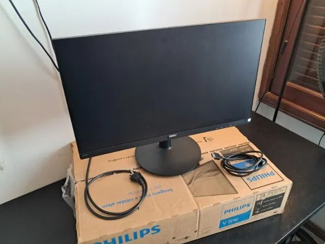 Monitor Philips V-Line 23,8" Seminovo (Bordas Ultrafinas) - Foto 2