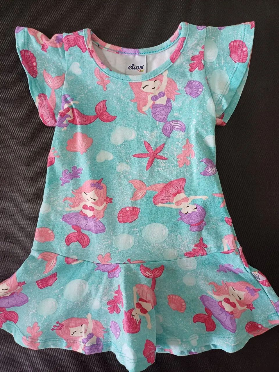 Um Vestido Infantil Elian e Um Vestido Infanti - Tamanhos 01 e P - Foto 4