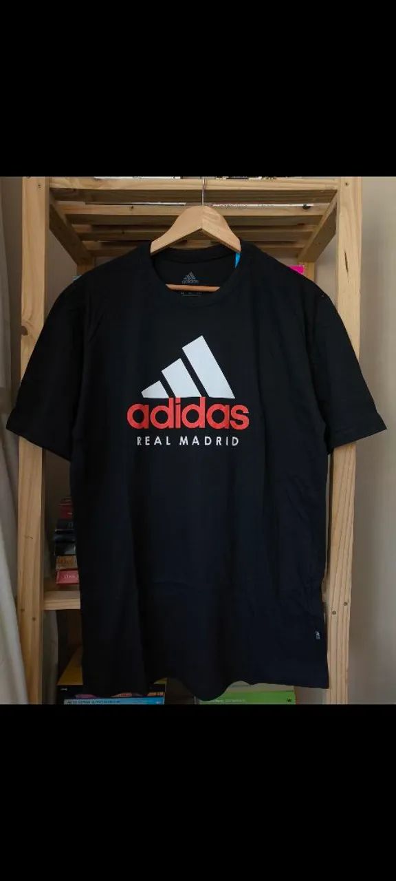 Camiseta Adidas Real Madrid (Tamanho GG) - Foto 2