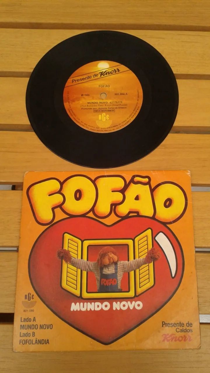 Fofão - Presente Da Knorr (vinil, 1985, Rge) Estandar