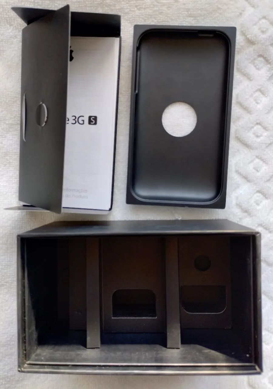CAIXA do IPHONE 3G S (SOMENTE A EMBALAGEM) para COLECIONADOR - Foto 3