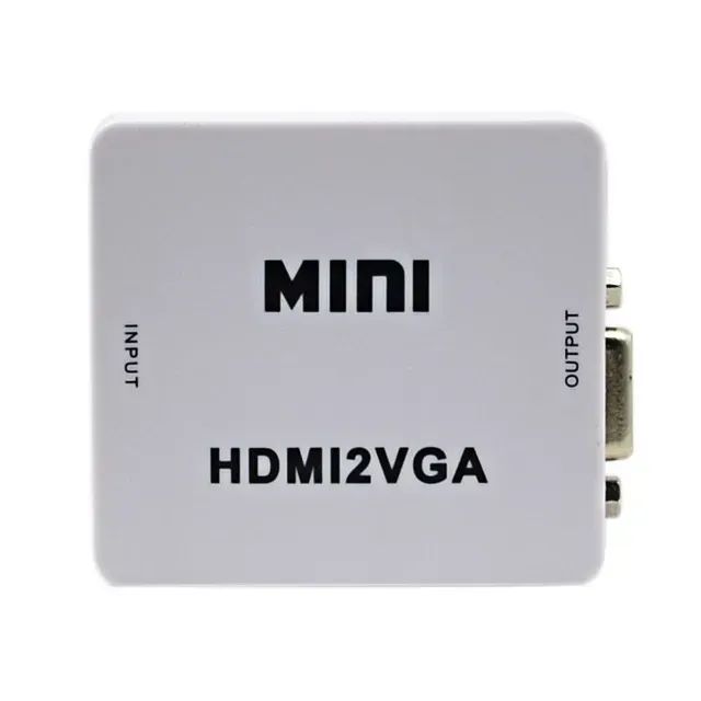 Adaptador Conversor Hdmi para Vga Transmite Áudio e Vídeo - Foto 3