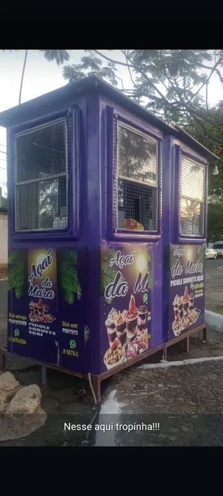 Vendo trailer de açaí c/ bicicleta aro 29 aceito cartão  - Foto 2