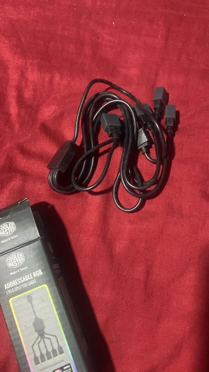 cabo splitter cooler master 5 in 1 - Foto 3